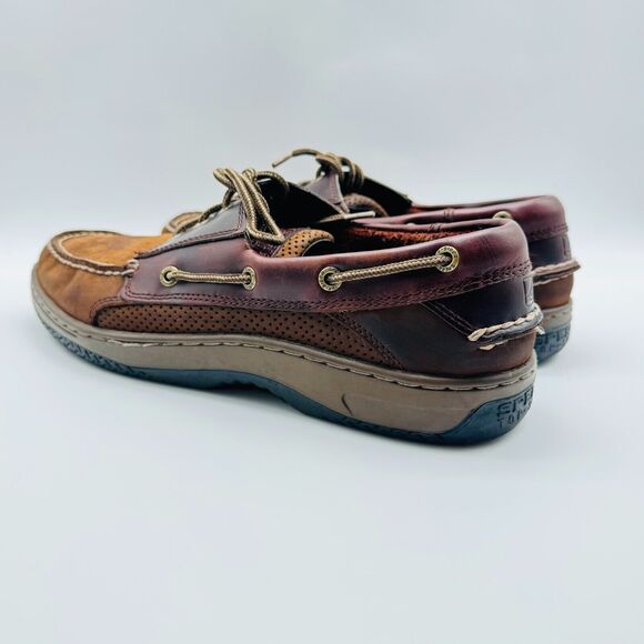 Sperry Shoes Mens 12 Brown Suede Boat Deck Loafers Slip On Casual Moccasins - Picture 3 of 11